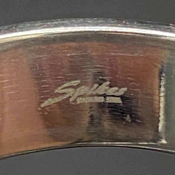 Spikes Stainless Steel Skull Ring Gothic Punk Biker Sz 13.75 - Picture 9 of 10